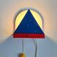 Lampe murale Ikea dans le style d'Ettore Sottsass, Memphis Milano, Italie, années 1980.