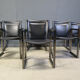 Vintage dining chairs by Arrben, 1980s