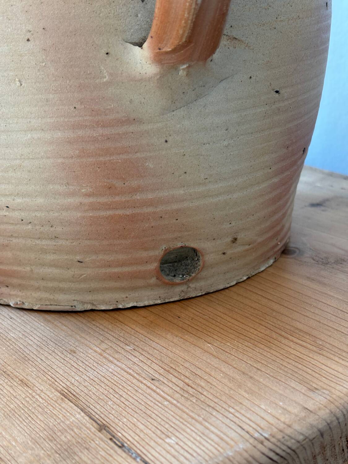 Ancient terracotta pot