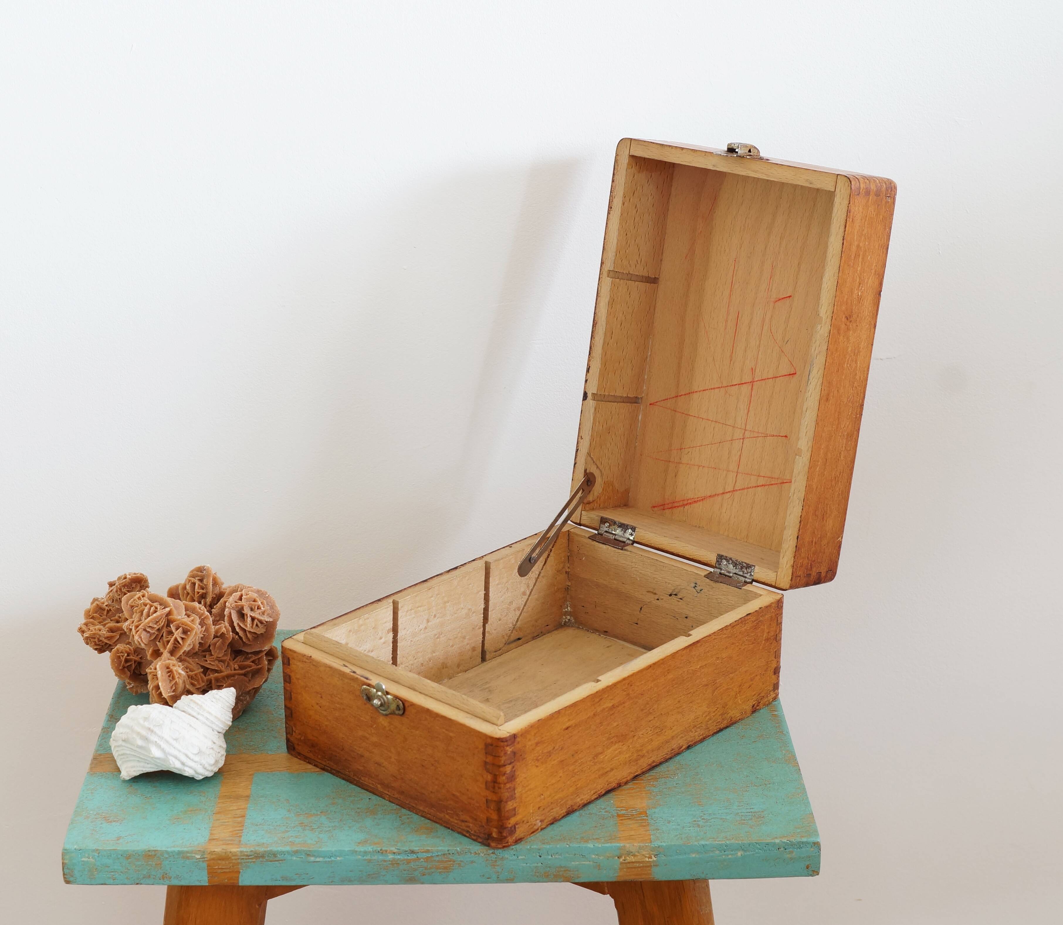 Vintage wooden box