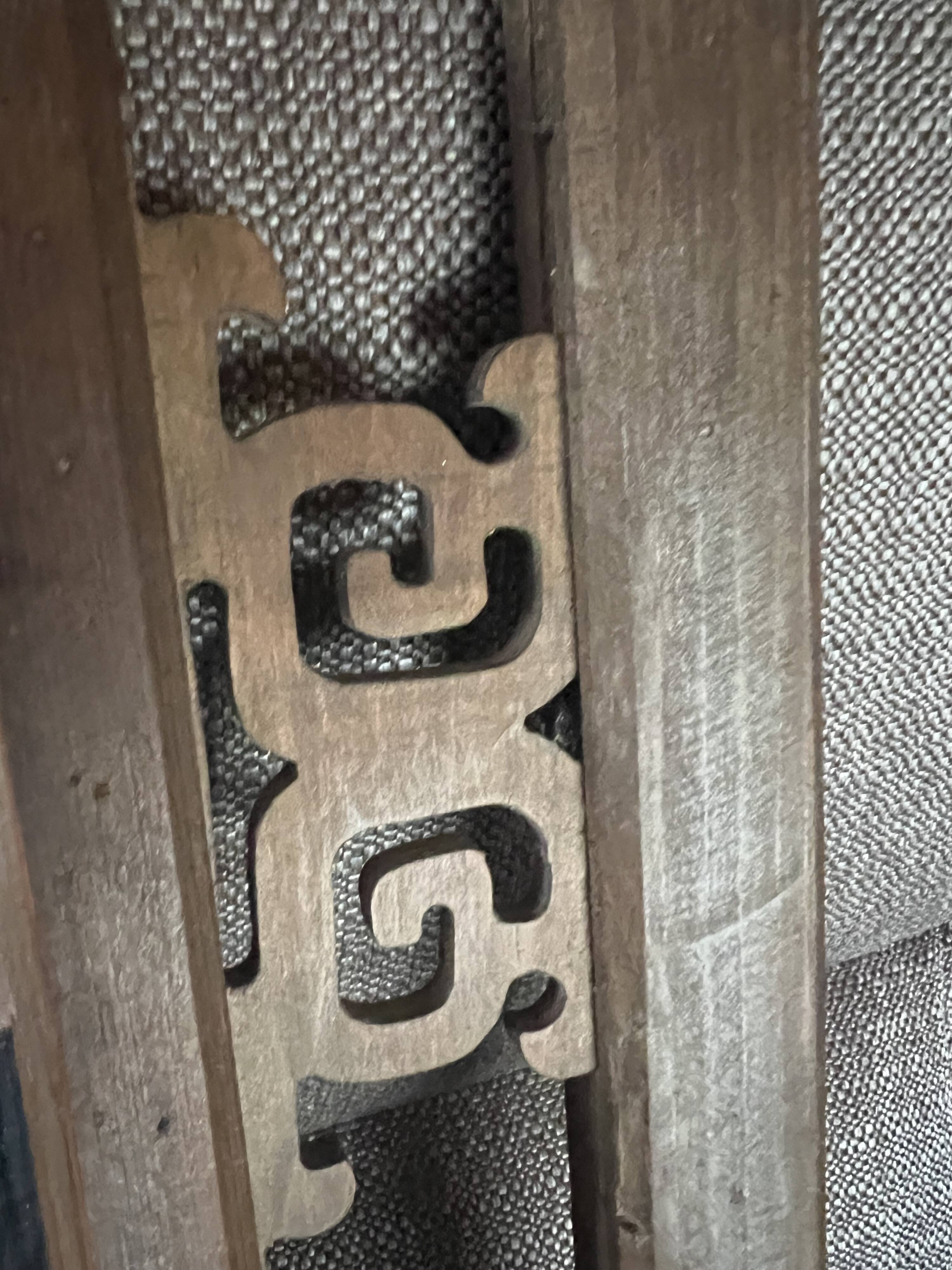 Vintage Chinese Asian Mirror