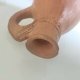 Homemade terracotta vase