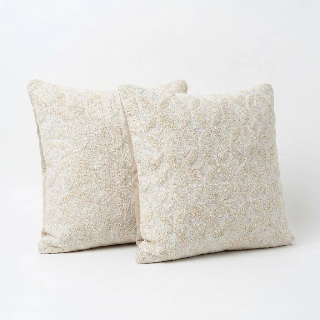Set of 2 vintage kilim cushion covers 51x51 cm