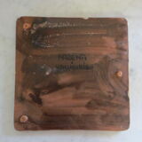 Ceramic table mat by Martine Azema