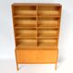 Bibliothèque en chêne années 60