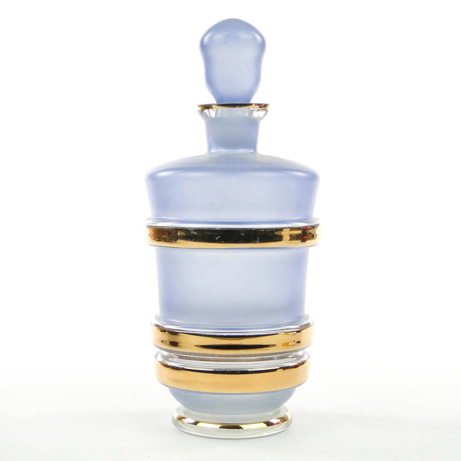 Carafe moderne du milieu du siècle, en verre, Kamenický Šenov, Tchécoslovaquie, années 1950.