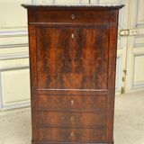 Mahogany secretary from the restoration period