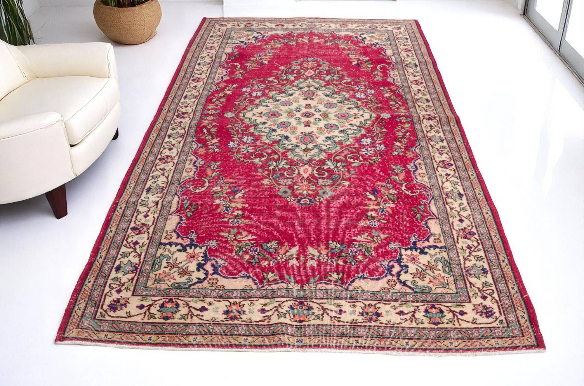 Oushak Anatolian Turkish Rug