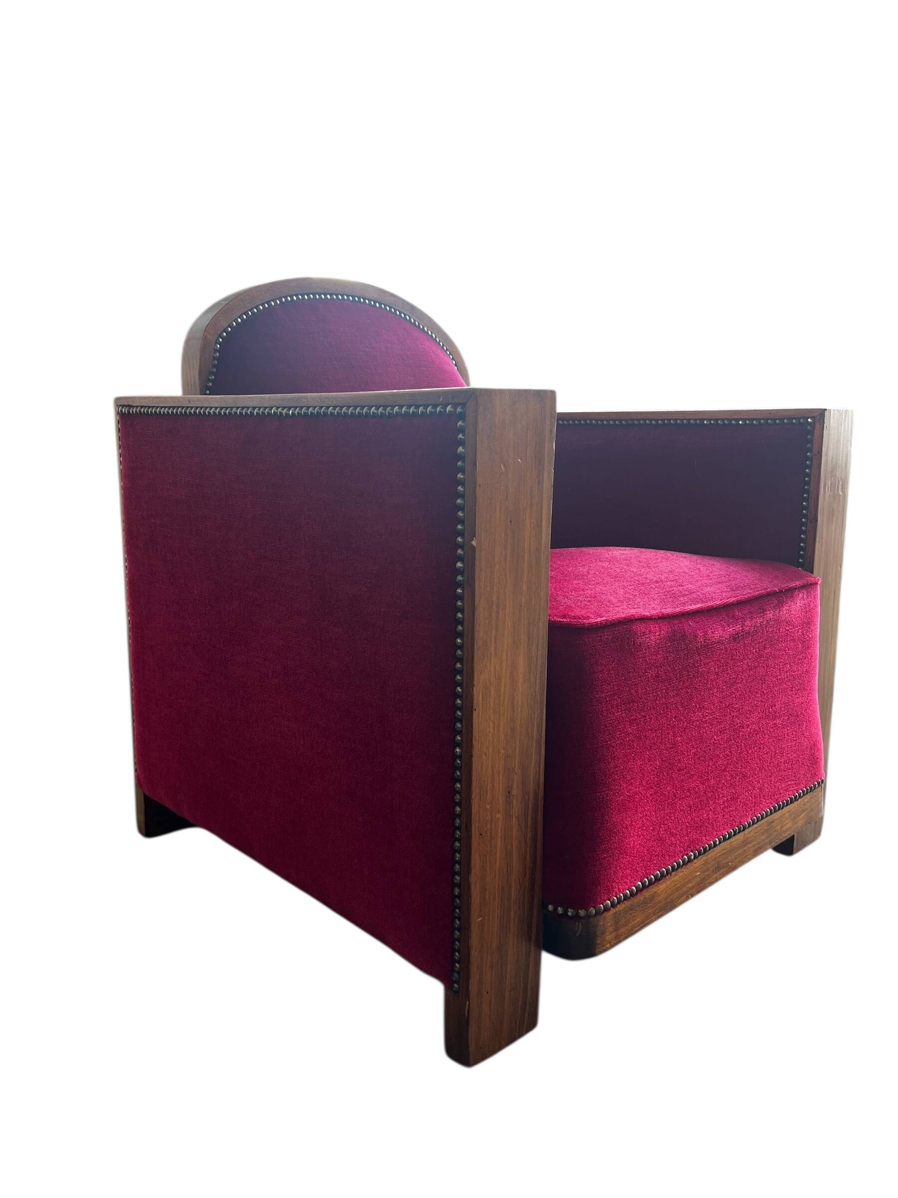 Vintage Art Deco club chair/armchair/seat