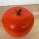 Vintage orange apple ice bucket