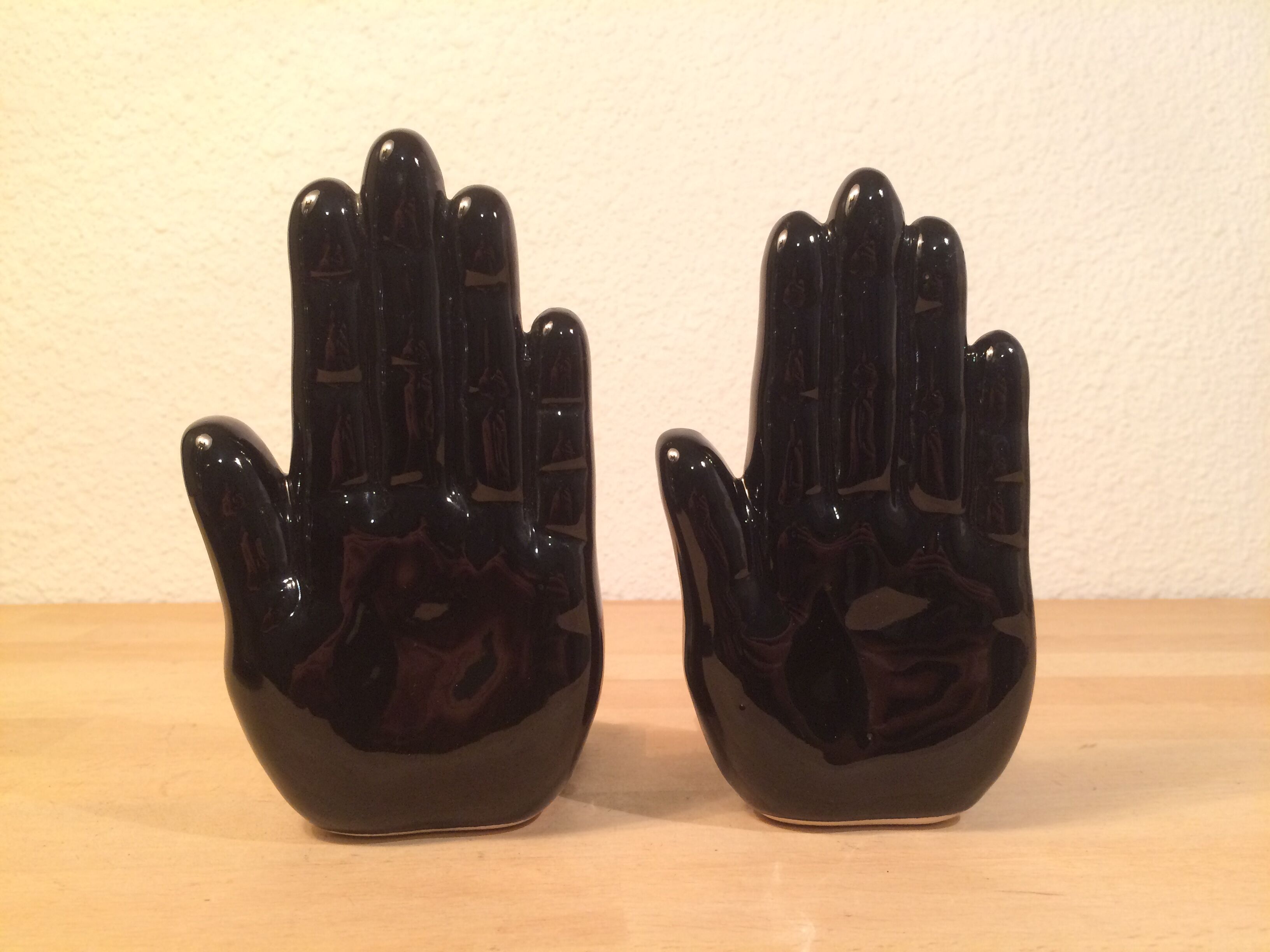 Black hand clamps ceramic black hands
