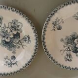 Assiettes terre de fer