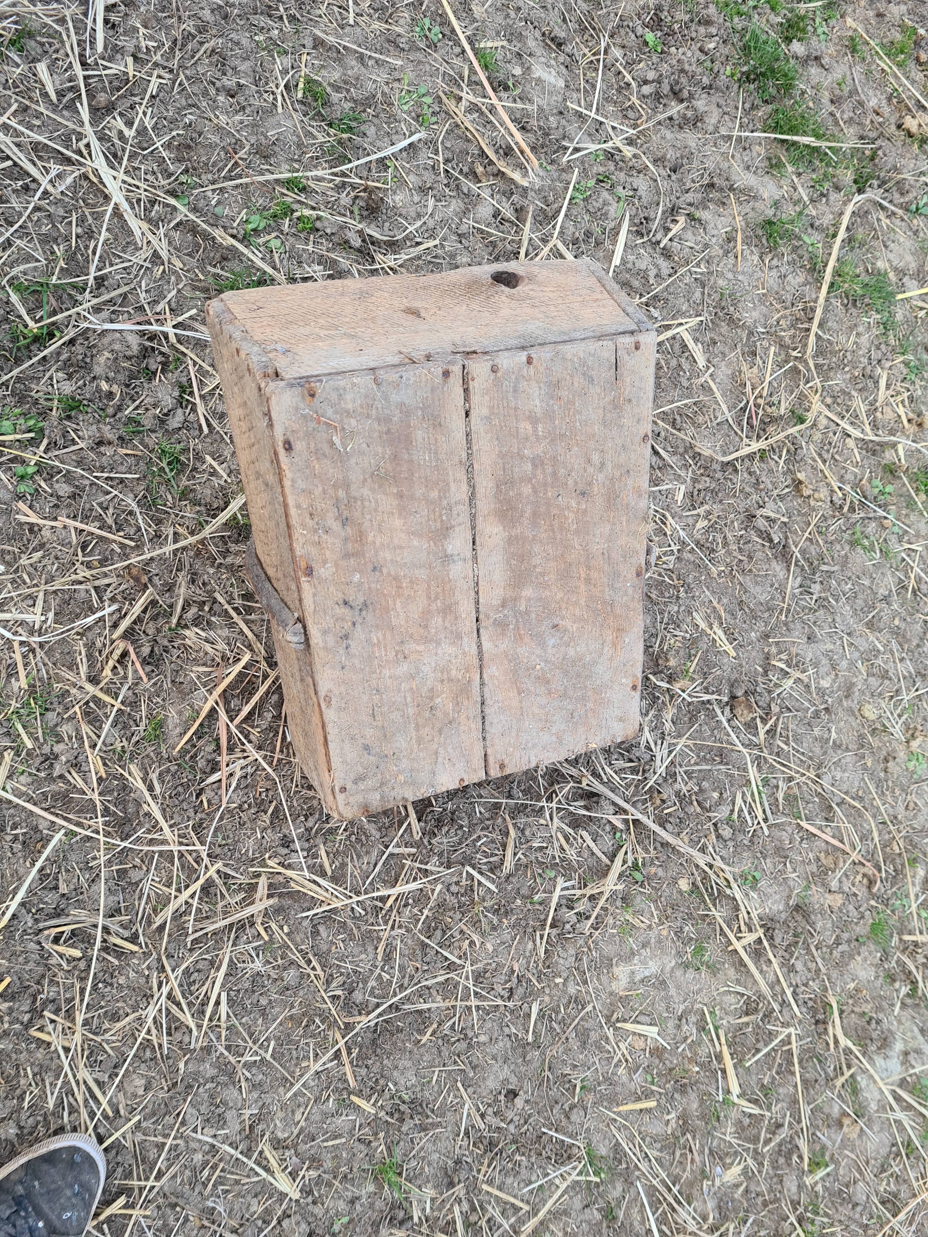 Panier de ferme en bois