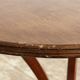 Pair of victorian empire style mahogany tables, 20th century
