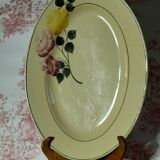 Plat assiette ovale