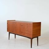 1950s Vintage Scandinavian Teak Sideboard