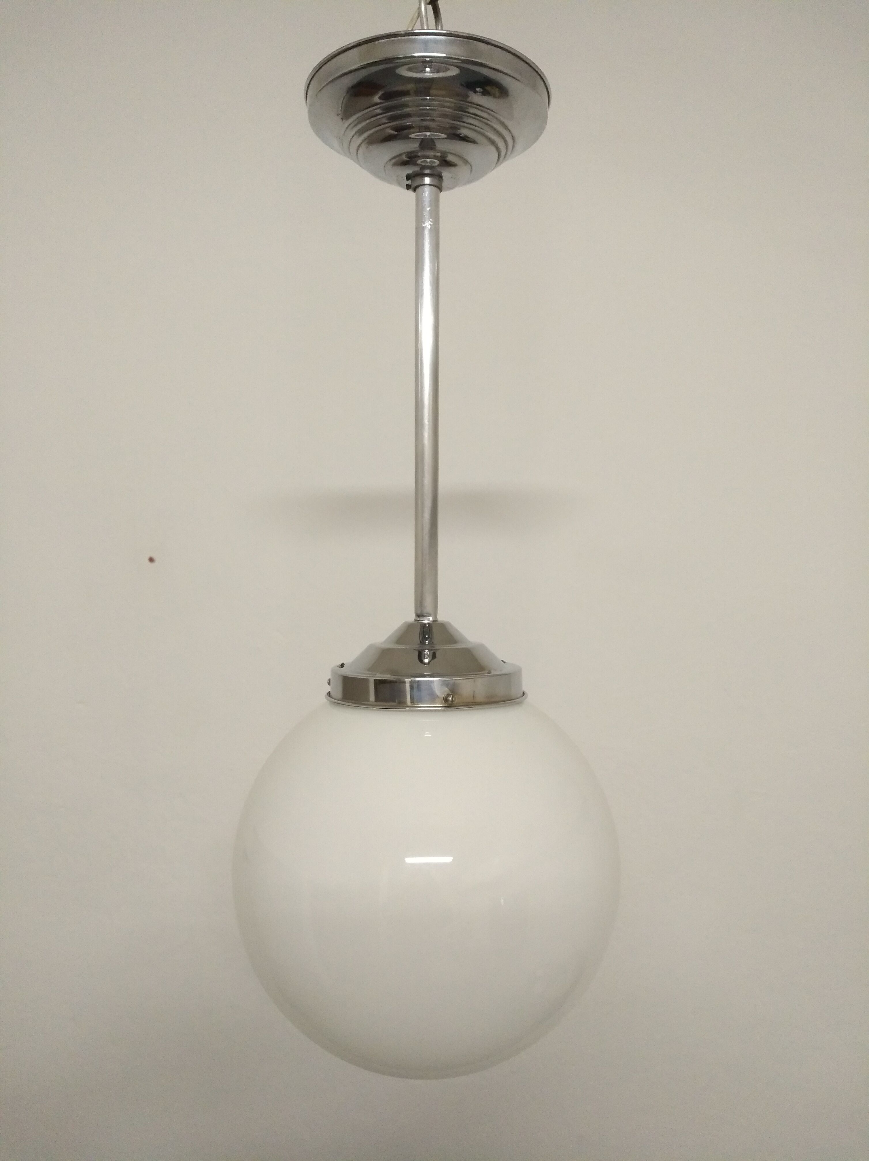 Art deco hanging in opaline