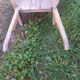 Wheelbarrow raw wood