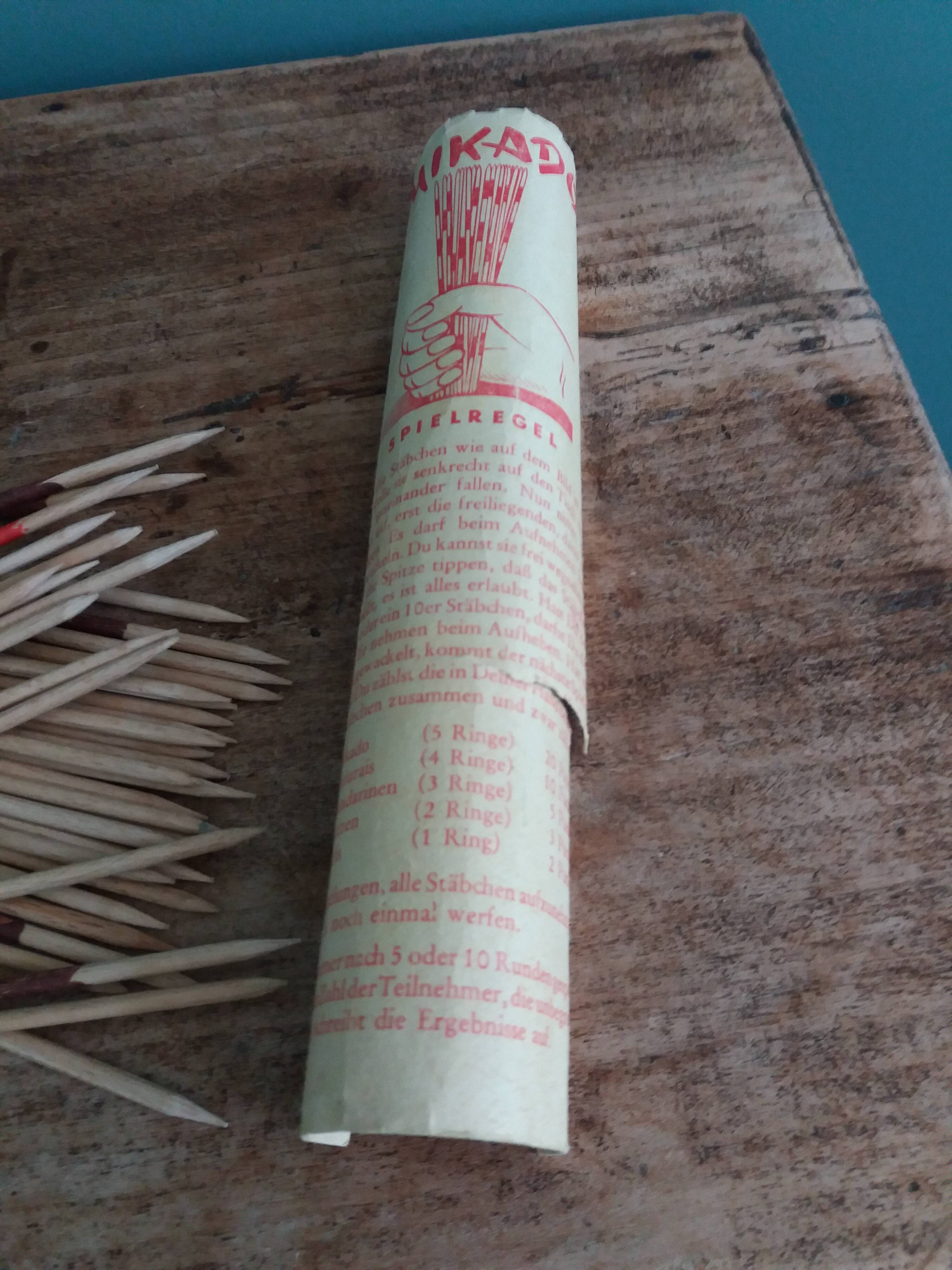 Mikado game from the 60s or 70s