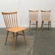 Mid-century German dining chairs, set of 3