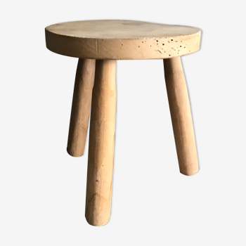 Wooden stool handmade