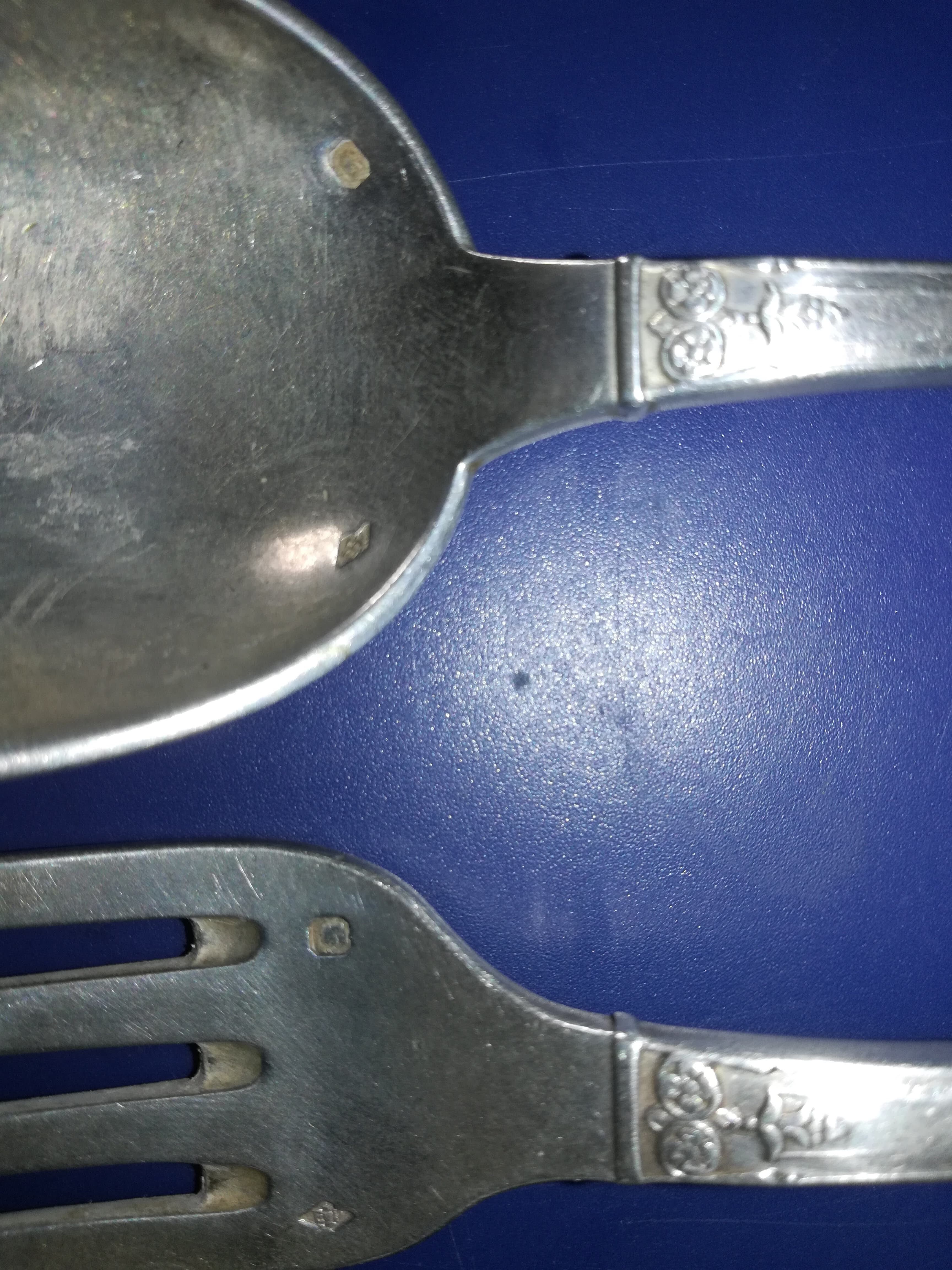 Covered with silver service