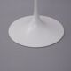 Tulip side table oval by Eero Saarinen for Knoll Inc, 1970s