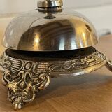 Silver metal hotel doorbell