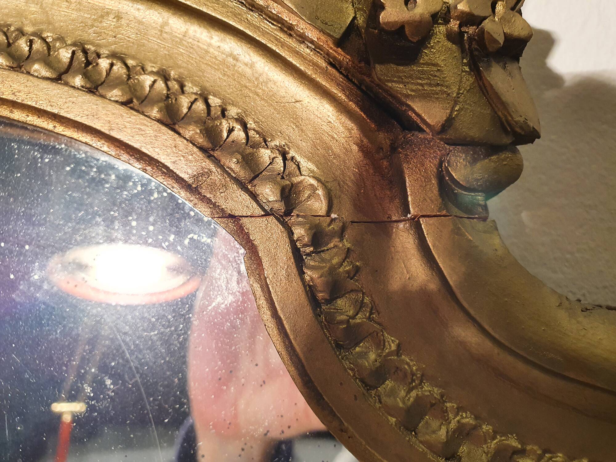 High Louis XVI mirror