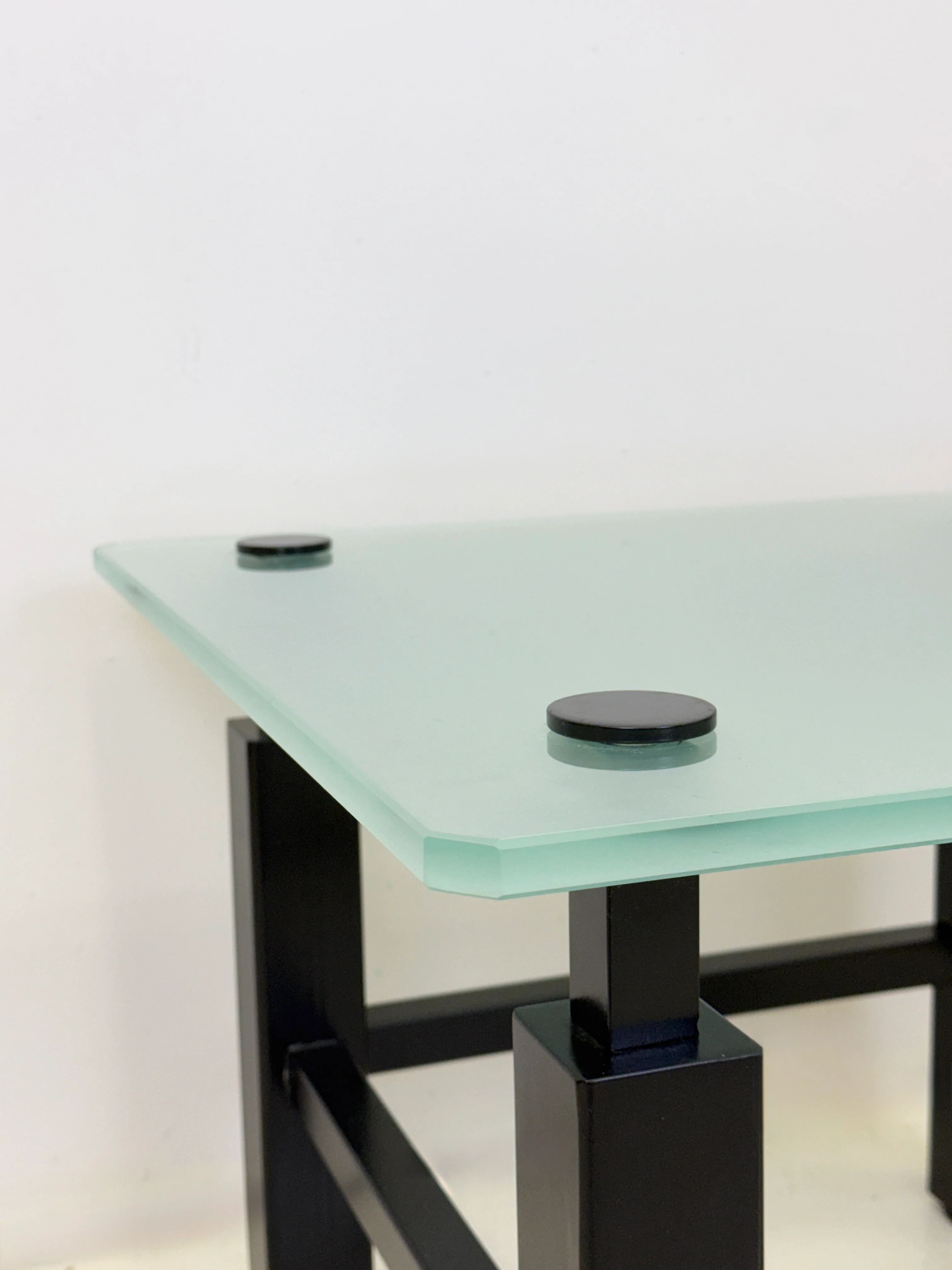 "Modernist" coffee table — France, 1980s