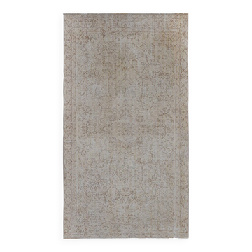 Tapis turc vintage fait main 144x265 cm