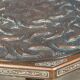 Vintage 20thc spanish embossed copper table by malart c.1930