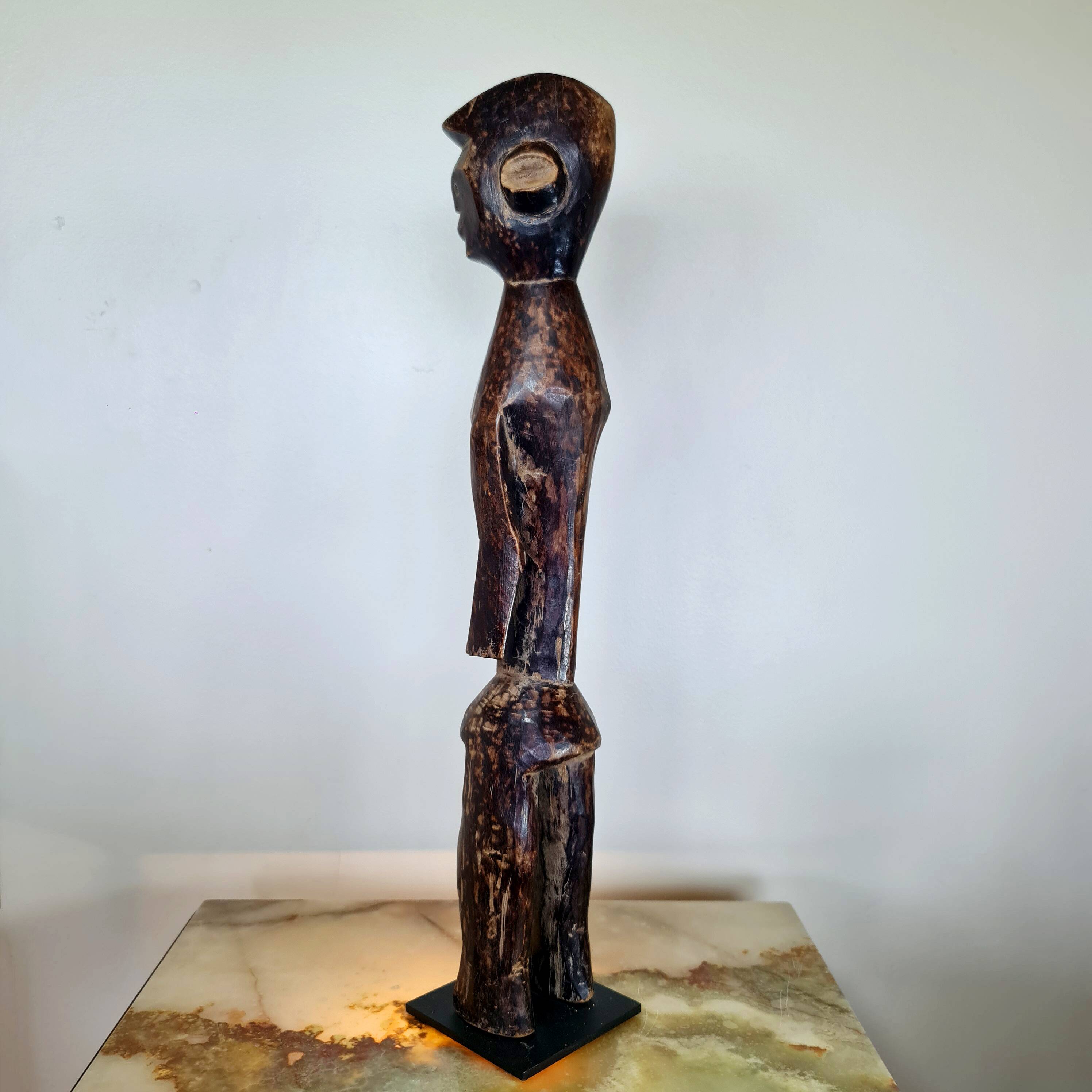 Mumuye statue on base, Height: 53 cm