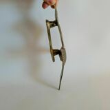 Door knocker in bronze or brass bird seagull deco marine