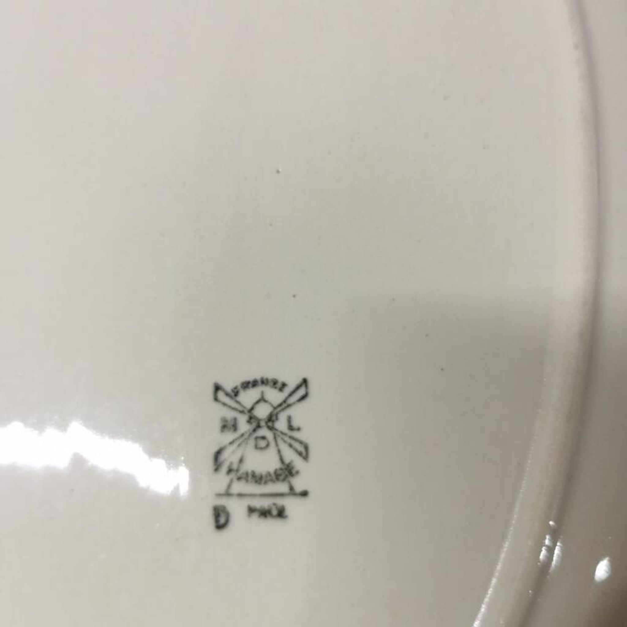 Large oval platter paul - moulin des loups & hamage