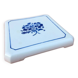 Art Deco Half Porcelain Trivet Badonviller France