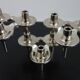 Set of 3 candlesticks Nagel in their original box model Orion