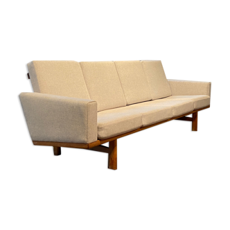 4-seater sofa model 236/4 in oak by Hans Wegner for Getama Denmark, 1950s
