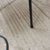 Vintage rope floor lamp magazine door