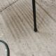 Lampadaire cordage vintage porte revue