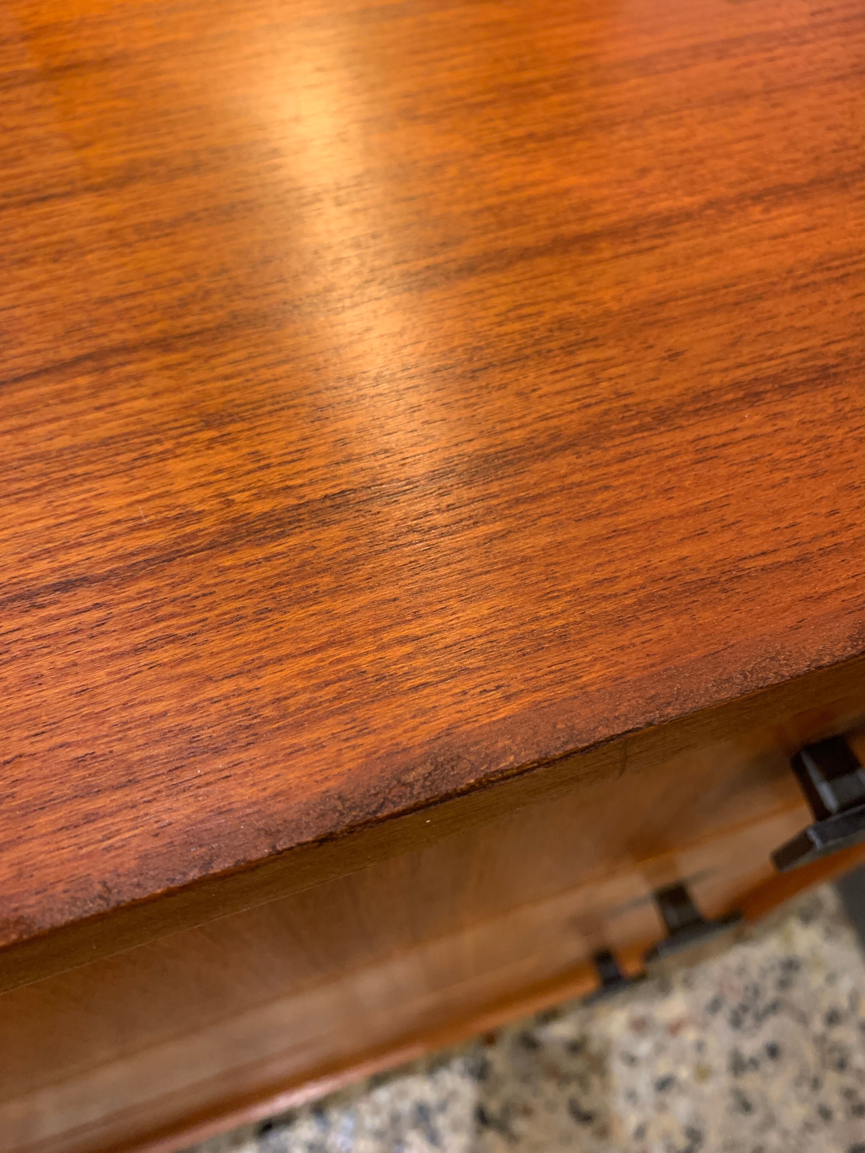 Vintage teak chest of drawers MDK Belgium