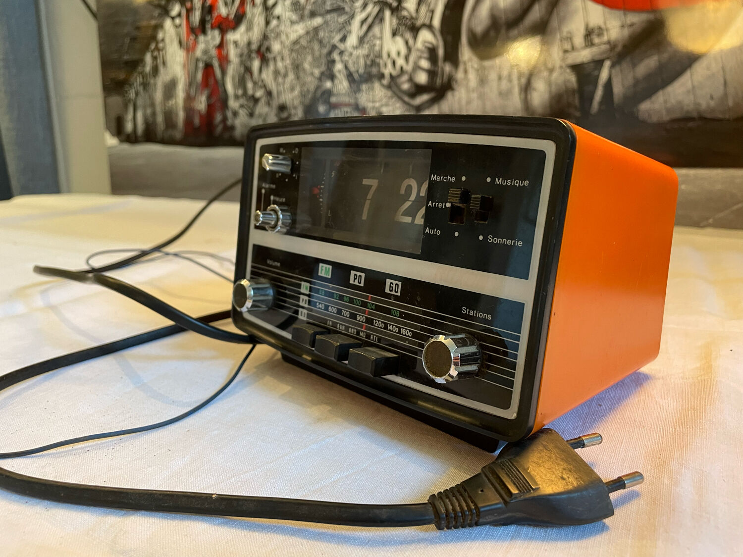 Réveil vintage