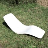 Pair of Charles Zublena fiberglass deck chairs, 1960s