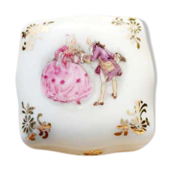 Boite à bijoux en porcelaine de Limoge