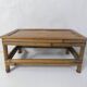old small bamboo bench vintage step