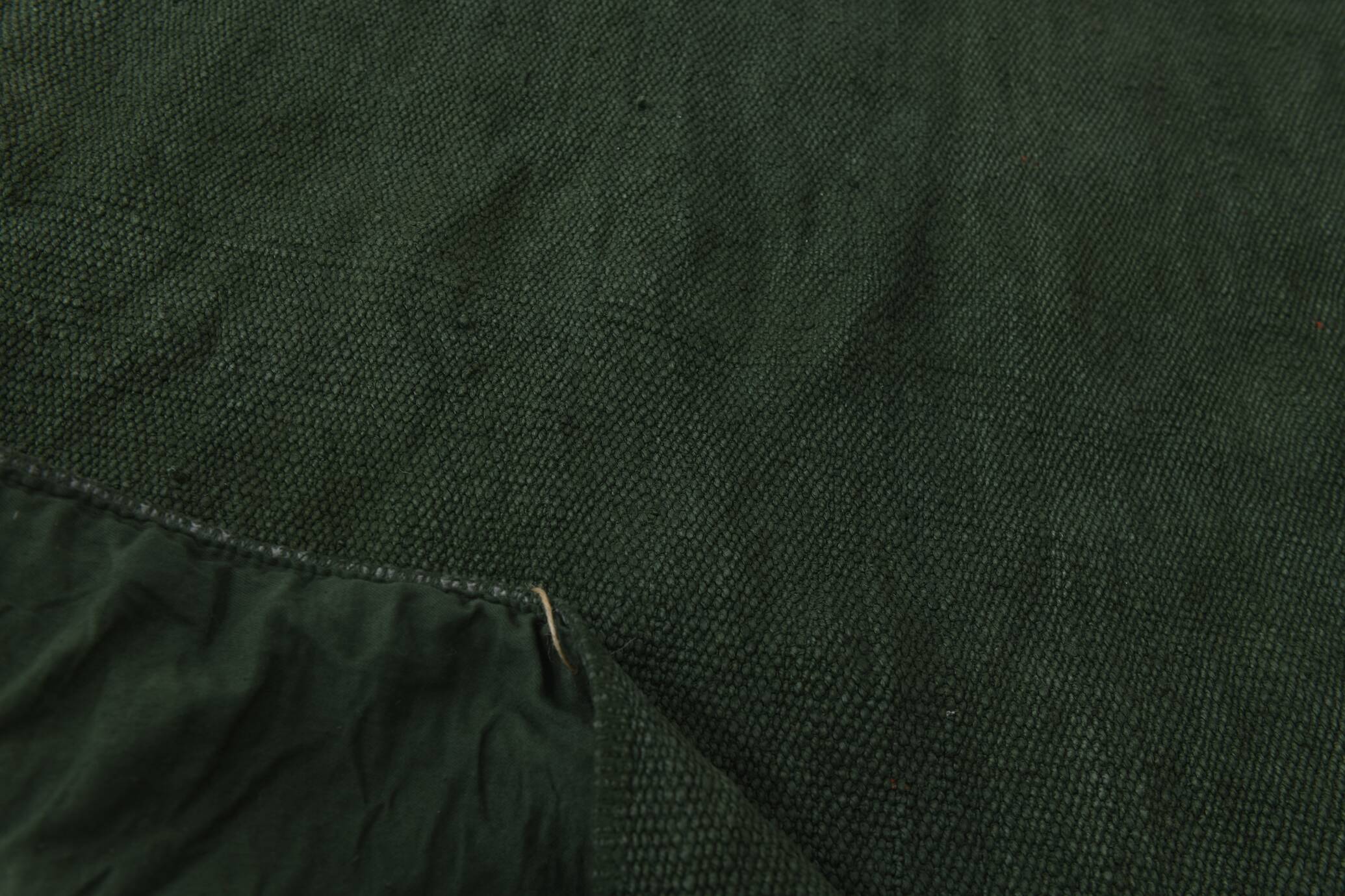 2x8 Turkish Dark Green Vintage Runner Rug, 72x235Cm