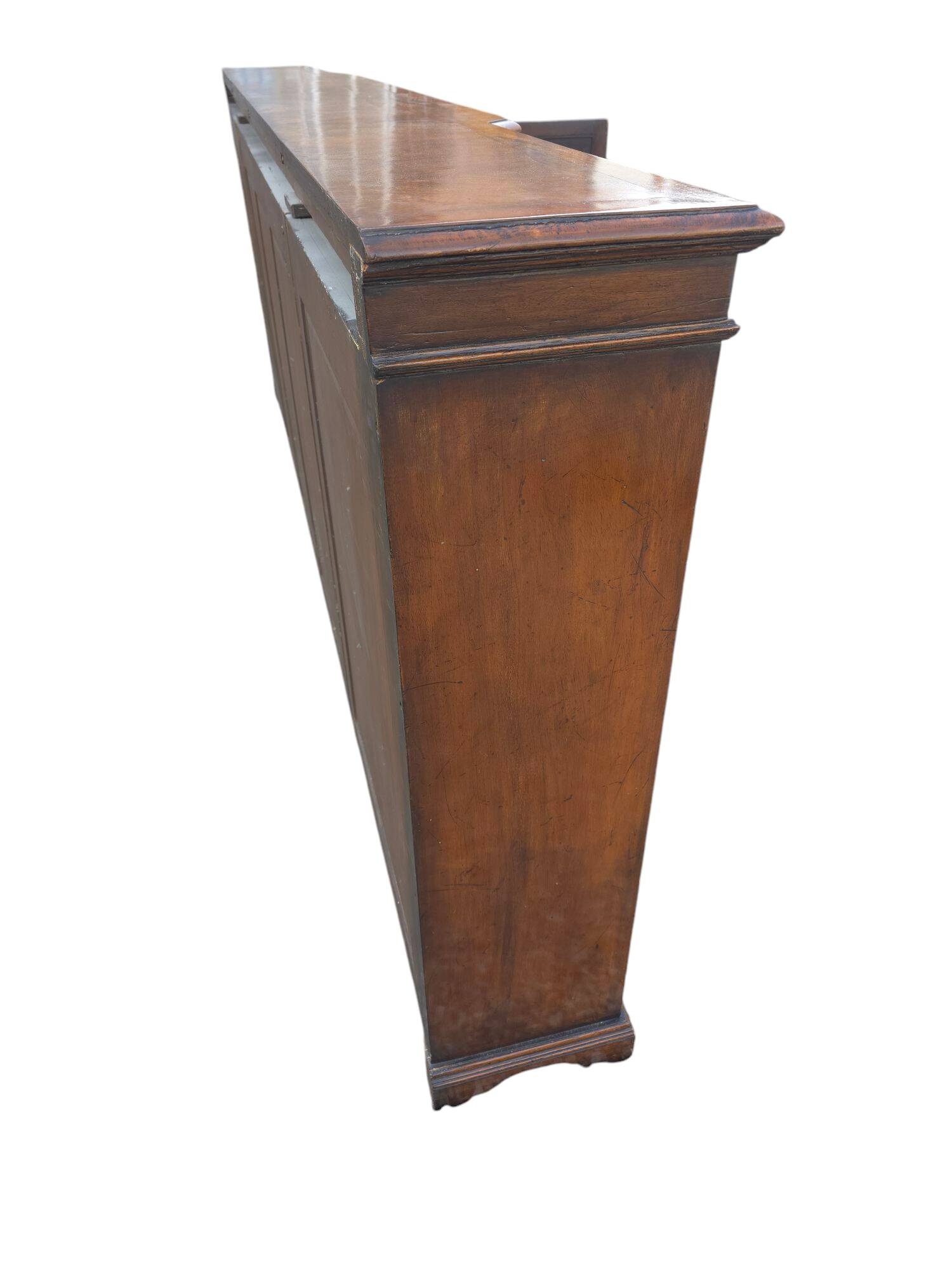 Regency style mahogany sideboard with grilled doors