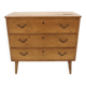Commode scandinave en orme, Swedish modern, Suède, 1940