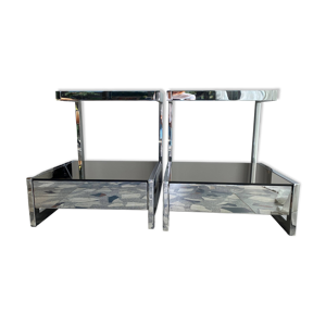 Paire chevets/tables