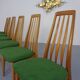 Eva Dining Chairs in Teak by Niels Koeefoed for Hornslet Møbelfabrik, Denmark, 1960s, Set of 6